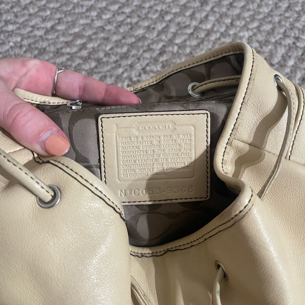 COPY - Coach back-pack bag!!